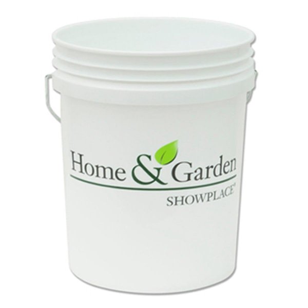 Leaktite 05GLHGS Home And Garden White Plastic Pail - 5 Gallon LE573839